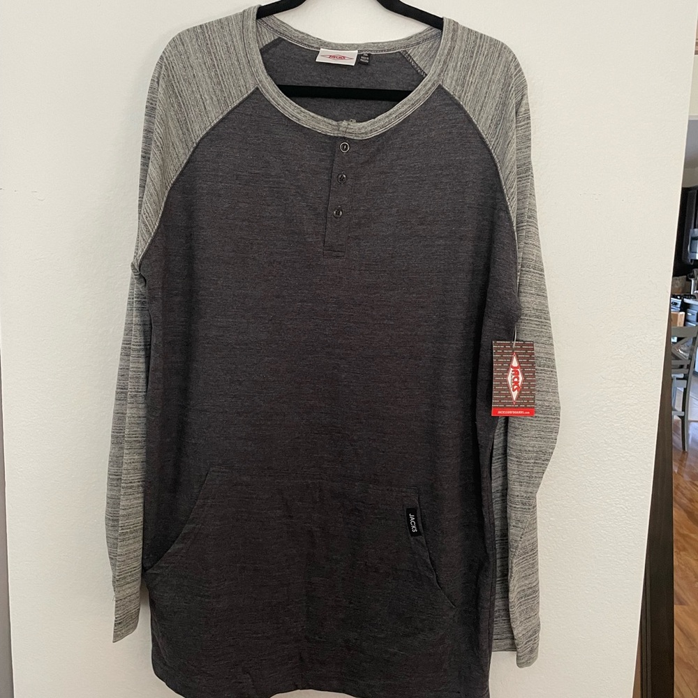 Jack’s surfboards gray men’s sweatshirt XXL
